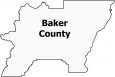 Baker County Map Oregon