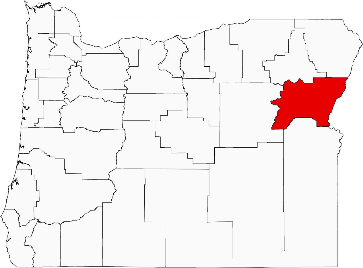 Oregon County Map - GIS Geography