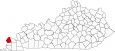 Ballard County Map Kentucky Locator