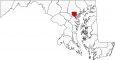 Baltimore City Map Maryland Locator