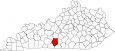 Barren County Map Kentucky Locator