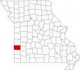 Barton County Map Missouri Locator