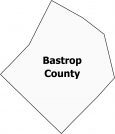 Bastrop County Map Texas