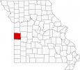 Bates County Map Missouri Locator