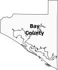 Bay County Map Florida
