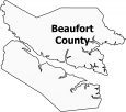 Beaufort County Map North Carolina