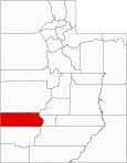 Beaver County Map Utah Locator