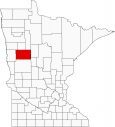 Becker County Map Minnesota Locator