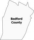 Bedford County Map Pennsylvania