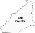 Bell County Map Kentucky