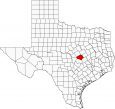 Bell County Map Texas Locator