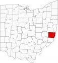 Belmont County Map Ohio Locator