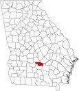 Ben Hill County Map Georgia Locator