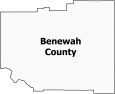 Benewah County Map Idaho