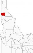 Benewah County Map Idaho Locator