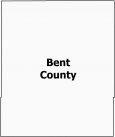 Bent County Map Colorado