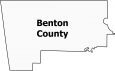 Benton County Map Arkansas