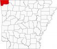 Benton County Map Arkansas Locator