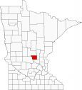 Benton County Map Minnesota Locator