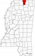 Benton County Map Mississippi Locator