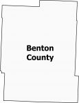 Benton County Map Missouri