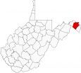 Berkeley County Map West Virginia Locator