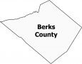 Berks County Map Pennsylvania