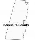 Berkshire County Map Massachusetts