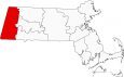 Berkshire County Map Massachusetts Locator
