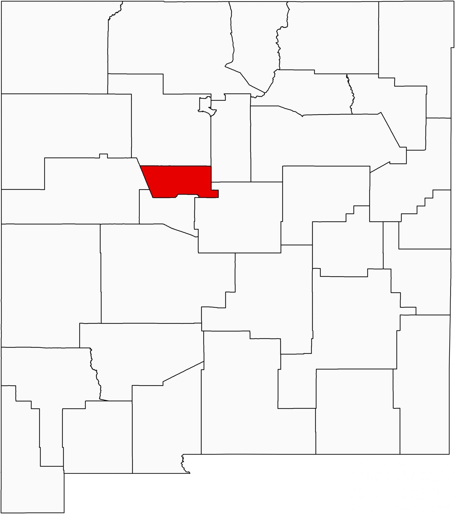 New Mexico County Map - GIS Geography