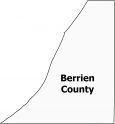 Berrien County Map Michigan