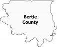 Bertie County Map North Carolina