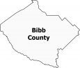Bibb County Map Georgia