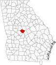 Bibb County Map Georgia Locator