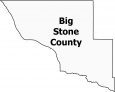 Big Stone County Map Minnesota