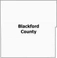 Blackford County Map Indiana