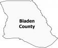 Bladen County Map North Carolina