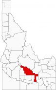 Blaine County Map Idaho Locator
