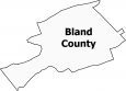 Bland County Map Virginia