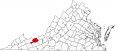 Bland County Map Virginia Locator