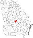 Bleckley County Map Georgia Locator