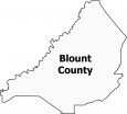 Blount County Map Alabama