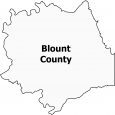 Blount County Map Tennessee