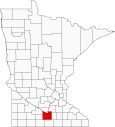 Blue Earth County Map Minnesota Locator
