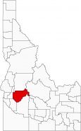 Boise County Map Idaho Locator