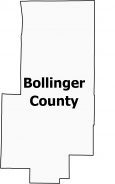Bollinger County Map Missouri