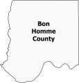 Bon Homme County Map South Dakota