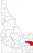 Bonneville County Map Idaho Locator