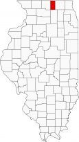 Boone County Map Illinois