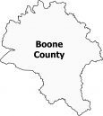 Boone County Map West Virginia